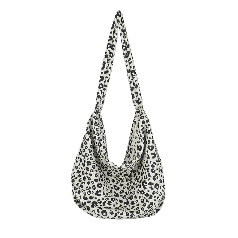 Women's Canvas Dumpling Tote Bag – Japanese Minimalist Style Canvas Tote Bag Nixie