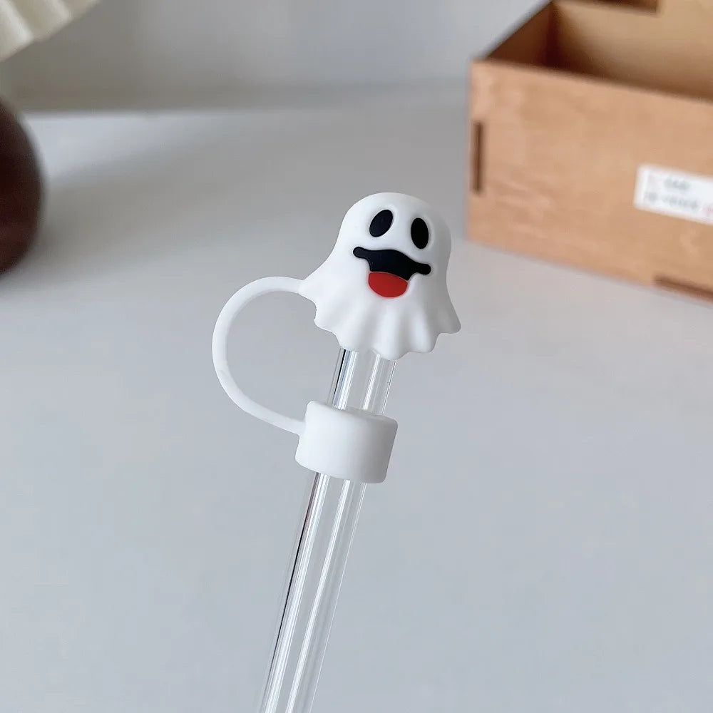 Silicone Straw Plug Dust Cap Cover – Cute Animal Designs