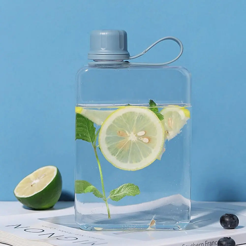 Portable Rectangle Plastic Water Bottle 240ml/320ml – Fruit Tea Cup