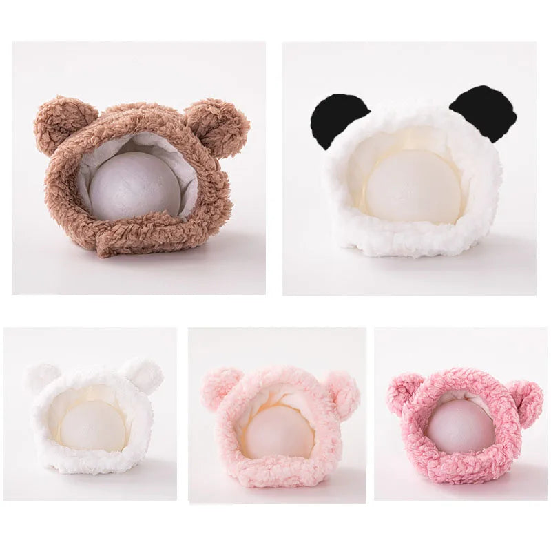 Cute Bear Rabbit Hooded Pet Hat – Soft Fleece Cat & Dog Cosplay Pet Costume Hat Nixie