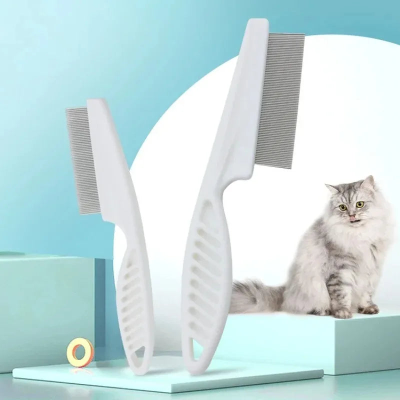 Pet Flea Comb Stainless Steel Dense Tooth for Cats & Dogs Pet Flea Comb Nixie