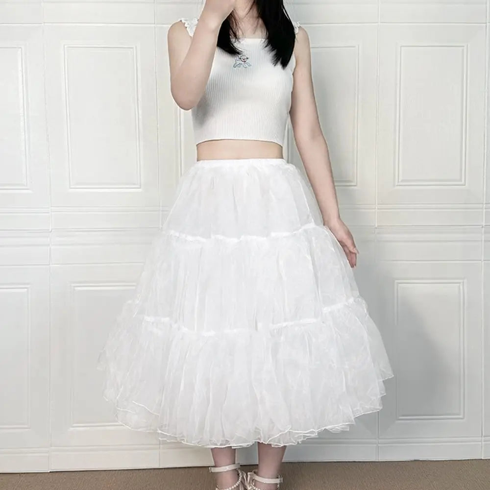 Lolita Petticoat Crinoline Underskirt – Cosplay & Bridal Petticoat Underskirt Nixie