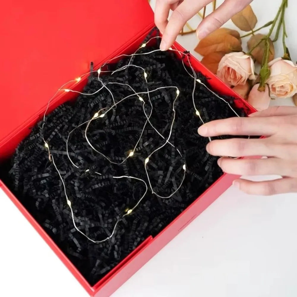 Colorful Shredded Raffia Paper – Gift Basket & Party Filler