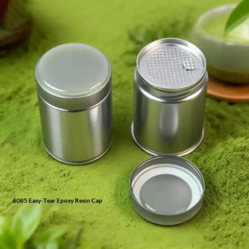 Mini Airtight Matcha Tin – Sealed Spice & Tea Storage Jar Spice Storage Tin Nixie