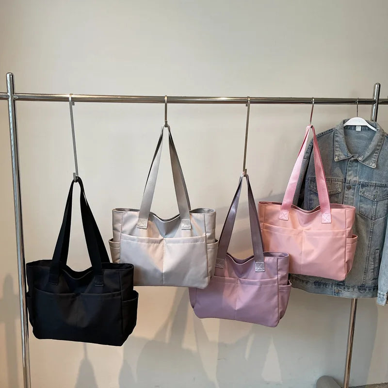 Large Canvas Tote Bag for Women – Shoulder & Crossbody Handbag Canvas Tote Bag Nixie