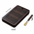 Bamboo KungFu Tea Tray with Drainage – Portable & Detachable Bamboo Tea Tray Nixie small set A