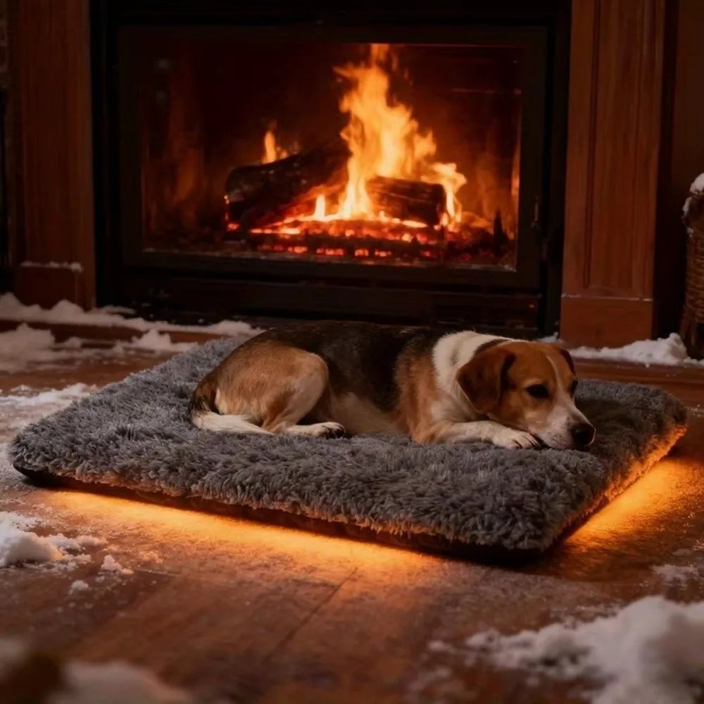 Self-Warming Cat Mat – Non-Slip All-Season Pet Bed Pad Cat Bed Mat Nixie