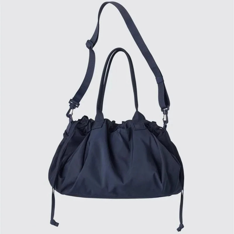 Japanese Lightweight Nylon Tote Crossbody Bucket Bag Nylon Tote Bag Nixie