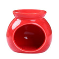 Ceramic Essential Oil Burner & Wax Melt Warmer – Tealight Oil Burner Warmer Nixie Red