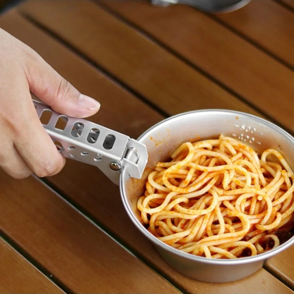 Aluminum Pot Clip Bowl Gripper – Heat-Resistant Kitchen Tong Kitchen Pot Clip Nixie
