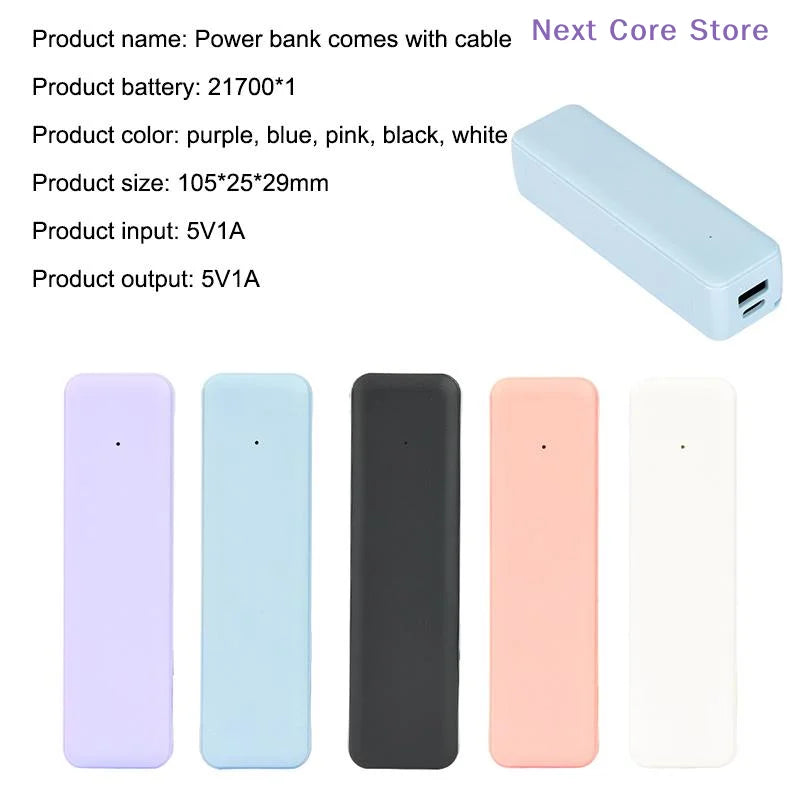 DIY 21700 Power Bank Case Kit – Type-C 5V1A Solder Free DIY Power Bank Kit Nixie