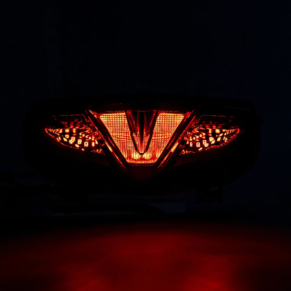 KEMITOUR E24 LED Taillight for Yamaha MT-09 2021-2023 Motorcycle Tail Light Nixie