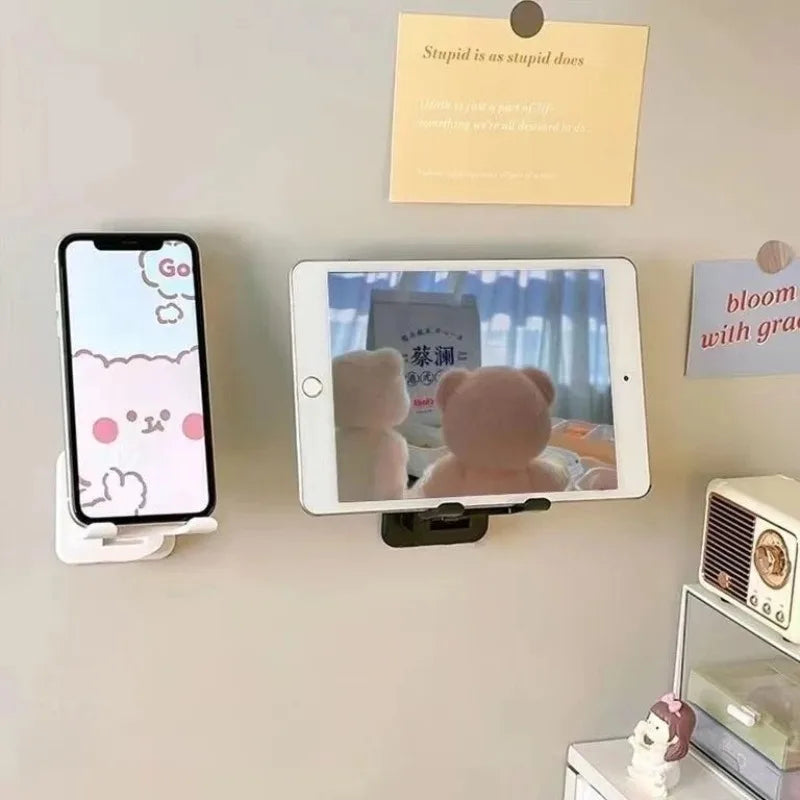 Foldable Adhesive Wall Phone Stand – Hands-Free Holder Wall Phone Stand Nixie