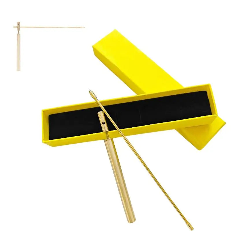 Solid Brass Dowsing Rod – Water & Energy Detector Tool