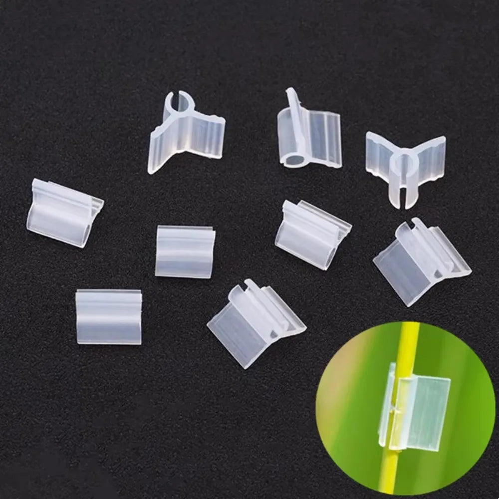 100pcs Reusable Plastic Grafting Clips – Plant Grafting Clamps