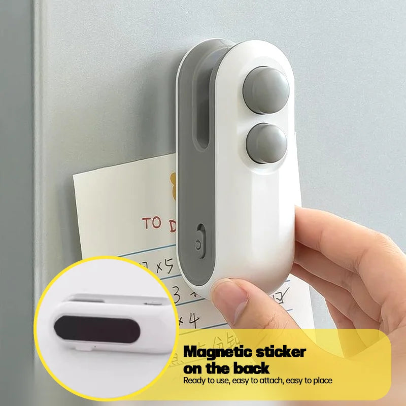 Mini 2-in-1 Rechargeable Bag Sealer with Cutter USB-C Bag Sealer Nixie