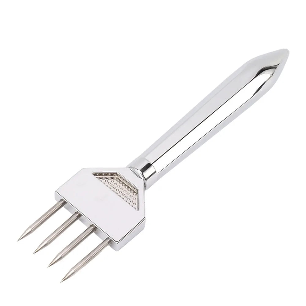 Professional Metal Ice Pick & Crusher Tool – Silver Zinc Alloy Bar Ice Tool Nixie Blue