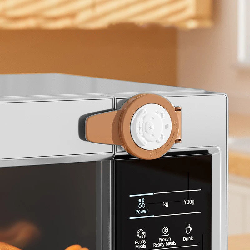 Child Safety Oven Door Lock – No-Drill Kitchen Cabinet Lock Child Safety Lock Nixie