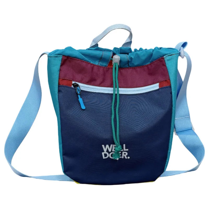 Nixie Color-Block Bucket Bag – Lightweight Women's Crossbody Women's Bucket Bag Nixie