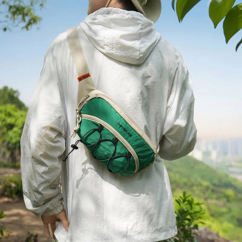 Nixie Sports Chest Bag – Color-Block Crossbody for Hiking & Cycling Sports Crossbody Bag Nixie
