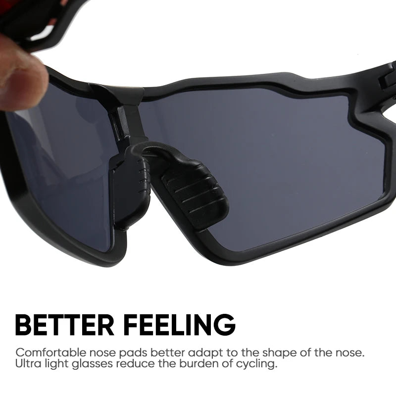 BUCKLOS UV400 Cycling Sunglasses – Lightweight Unisex Bike Goggles Cycling Sunglasses Nixie
