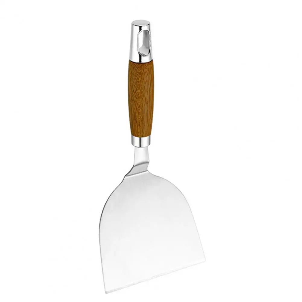Wooden Handle Stainless Steel Spatula Turner – BBQ & Teppanyaki