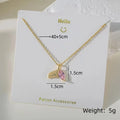 Fruit Copper Pendant Necklace Gold Plated Clavicle Chain Women Pendant Necklace Nixie XL2108-9