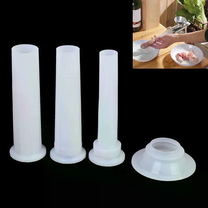 Sausage Stuffer Filling Tubes Funnels Set – 3 Nozzle Sizes Sausage Stuffer Tubes Nixie