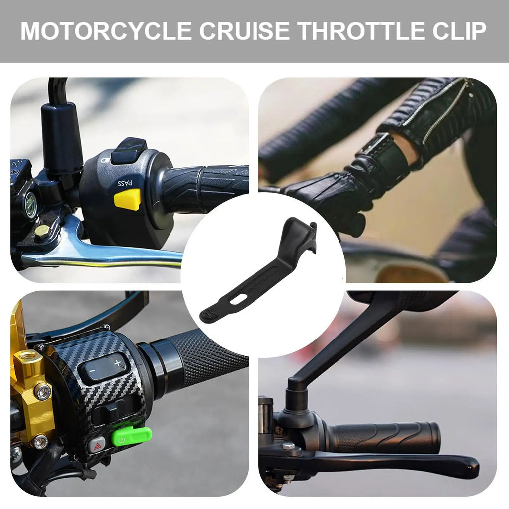 Motorcycle Throttle Clip Cruise Control – Scooter & E-Bike Throttle Cruise Clip Nixie