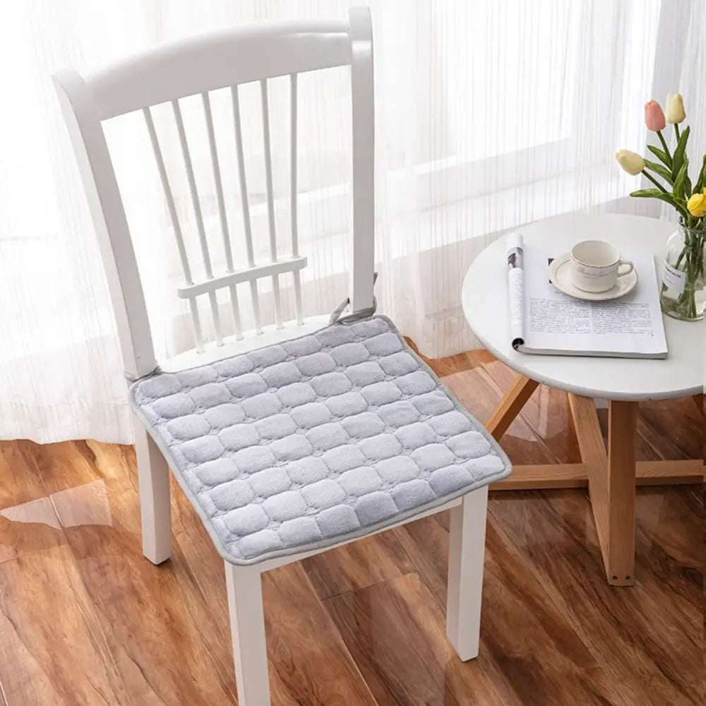 Soft Velvet Square Seat Cushion 45x45cm Non-Slip Chair Pad Seat Cushion Nixie