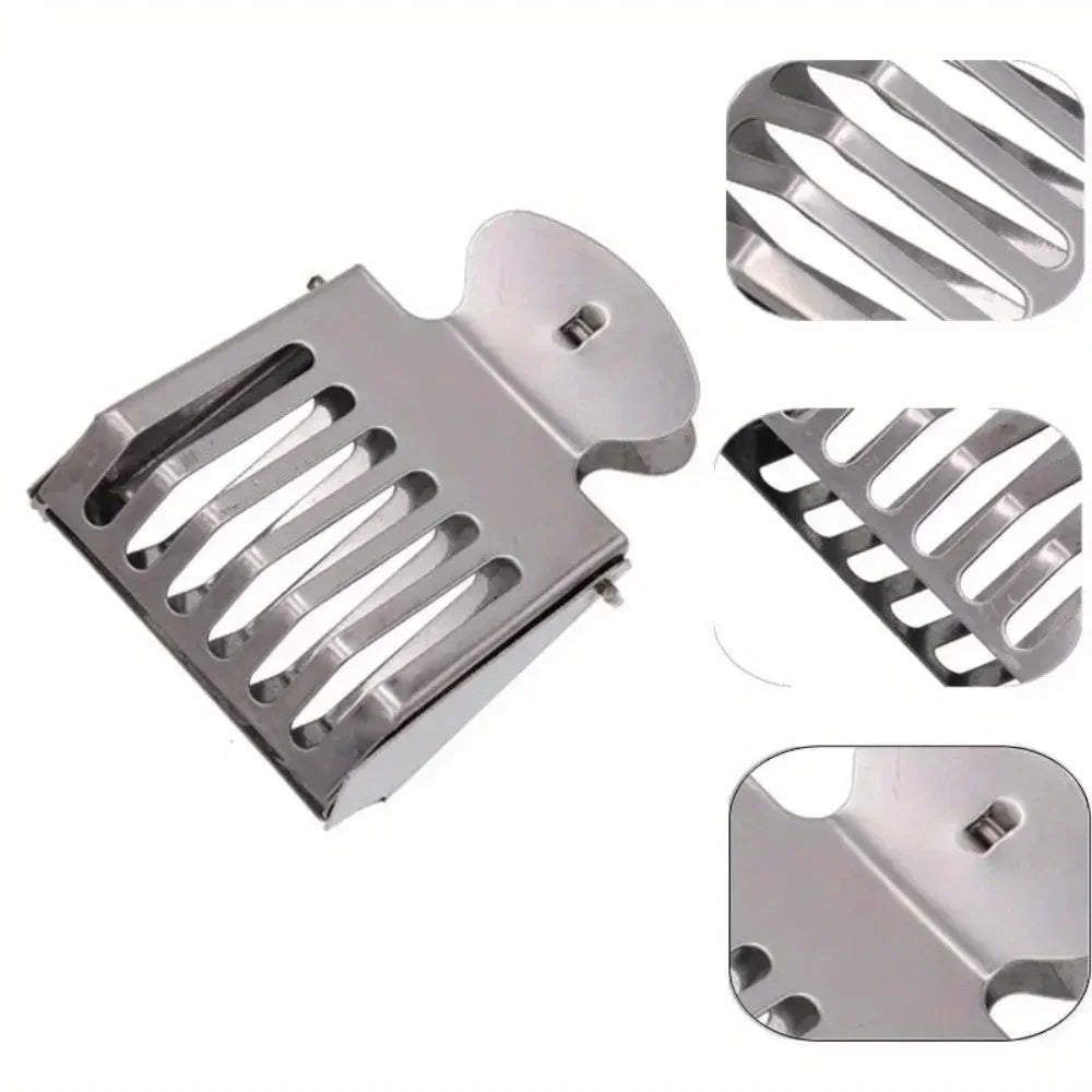 Bee Queen Catcher Clip Cage – Stainless Steel Beekeeping Tool Beekeeping Equipment Nixie