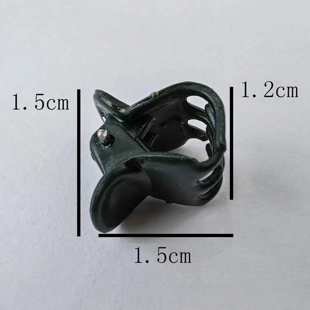 100Pcs Orchid Plant Support Clips – 6-Claw Butterfly Vine Clamps Plant Support Clips Nixie