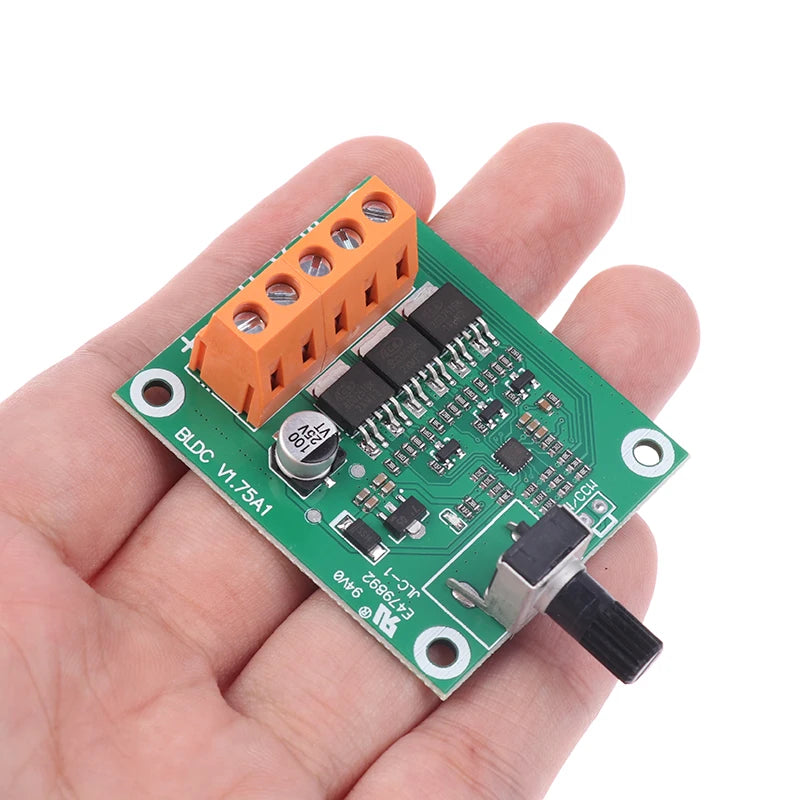 DC Brushless Motor Control Board 6V 12V 24V Fan Speed Governor Motor Control Board Nixie
