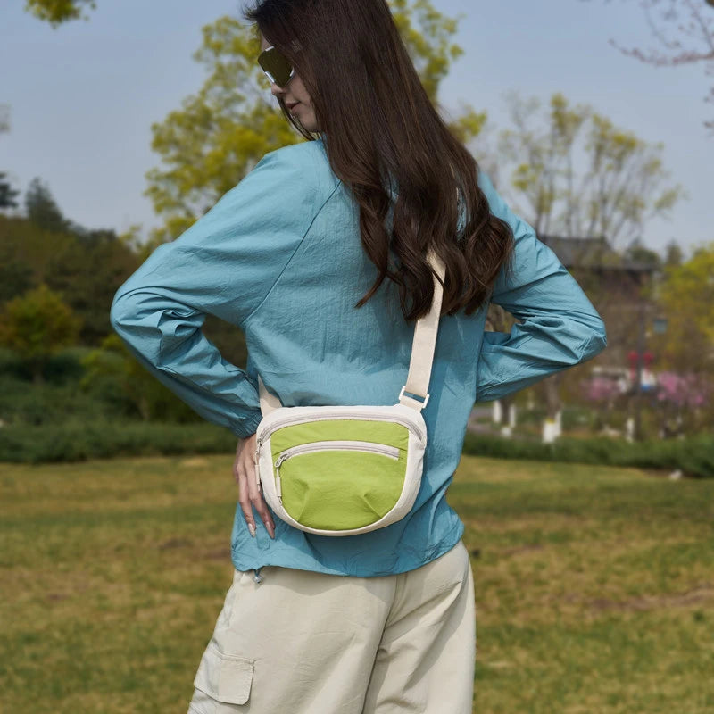 Women's Canvas Crossbody Bag – Multi-Pocket Oxford Shoulder Bag Crossbody Shoulder Bag Nixie
