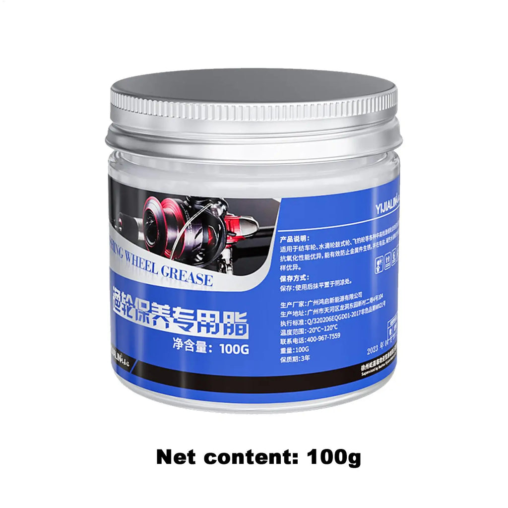 Fishing Reel Grease & Bearing Lubricant 100g – Marine Use Reel Maintenance Grease Nixie