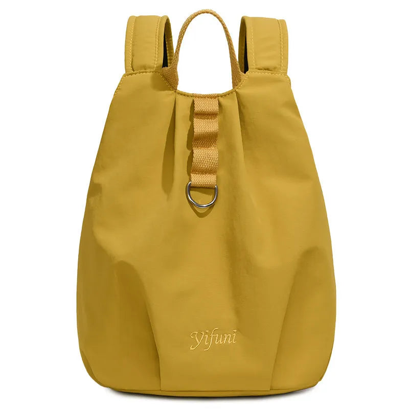 Women's Lightweight Oxford Vest Backpack – Water-Resistant