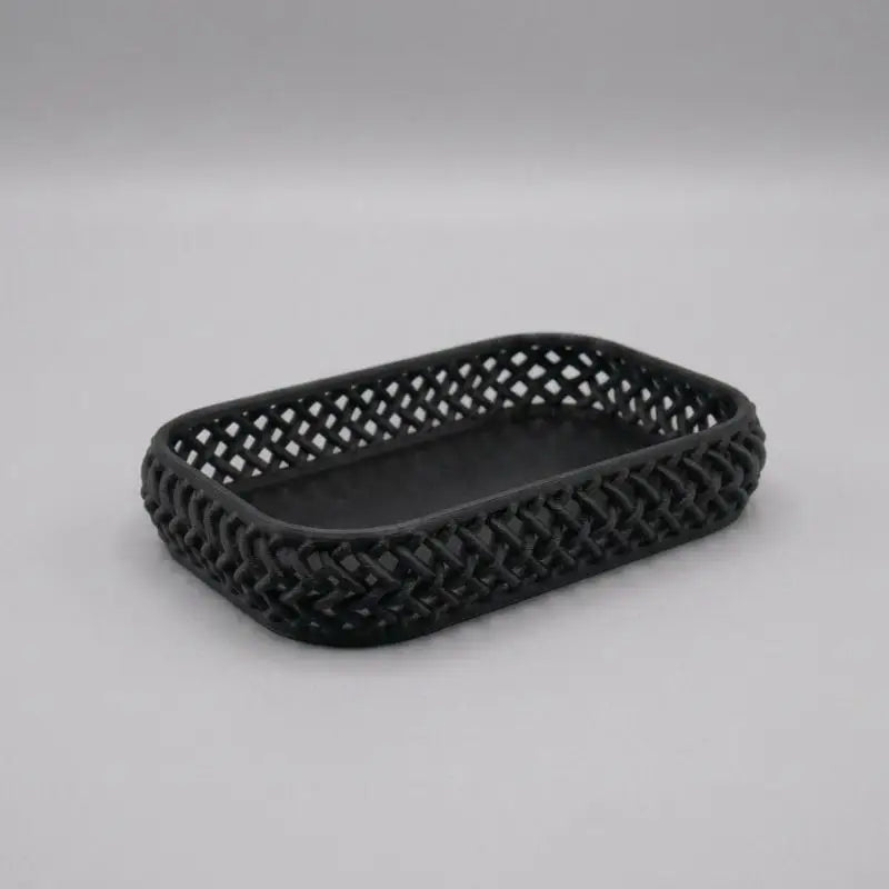 Hollow Woven Desktop Storage Tray | Nordic Minimalist Organizer Desktop Storage Tray Nixie