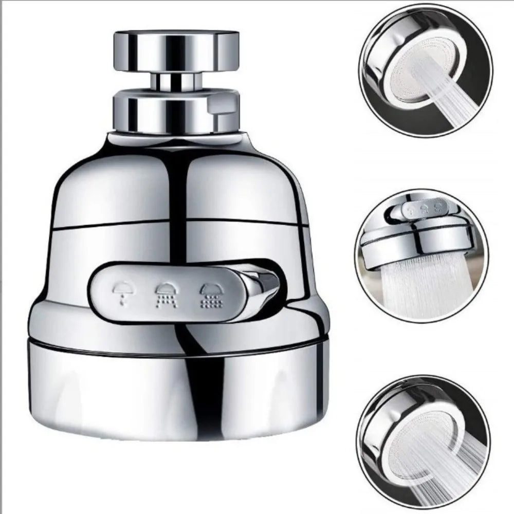 360° Rotating Faucet Bubbler – Water Saving Tap Nozzle