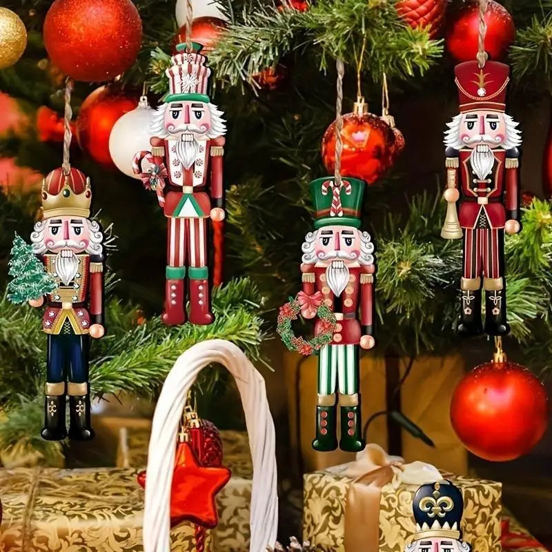 Christmas Nutcracker Figurines 12-Pc Set | Holiday Decor Holiday Figurine Set Nixie