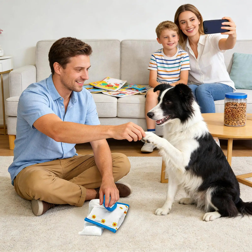Dog Snuffle Tissue Box Toy – Slow Feeding Puzzle Mat Dog Puzzle Toy Nixie