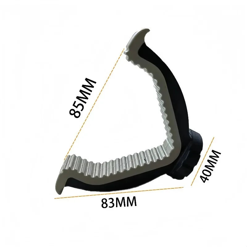 V-Mount Rifle Rest – 1/4" Thread Holder for Tripod & Monopod Rifle Rest Holder Nixie