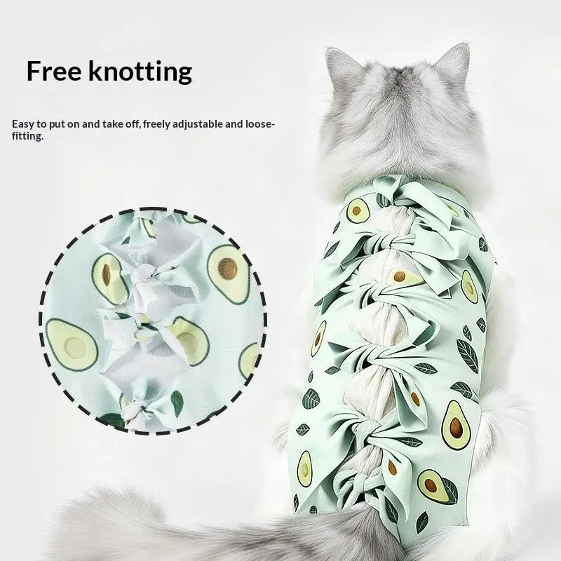 Cat Recovery Suit – Anti-Licking Wound Protective Clothing