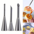 4-Piece Stainless Steel Pastry Piping Nozzle Set for Baking Pastry Piping Nozzle Set Nixie A1