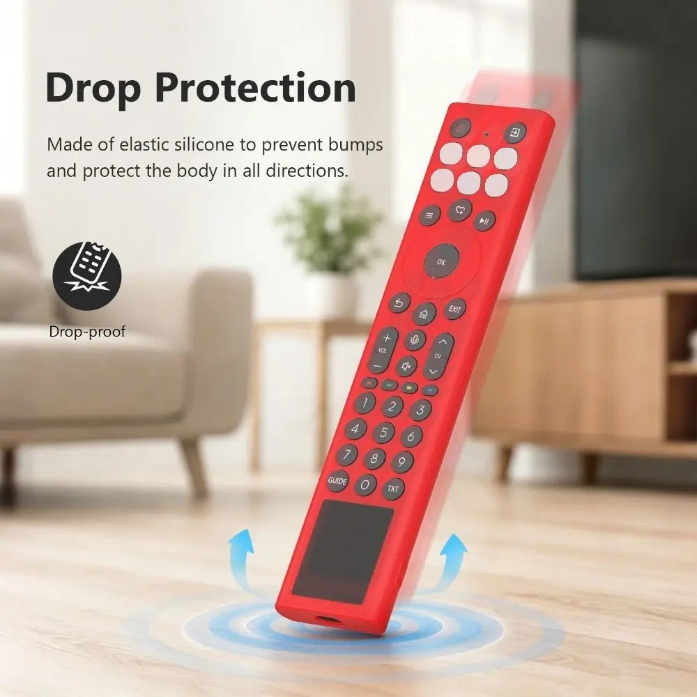Silicone Remote Cover with Lanyard for Hisense ERF6A66