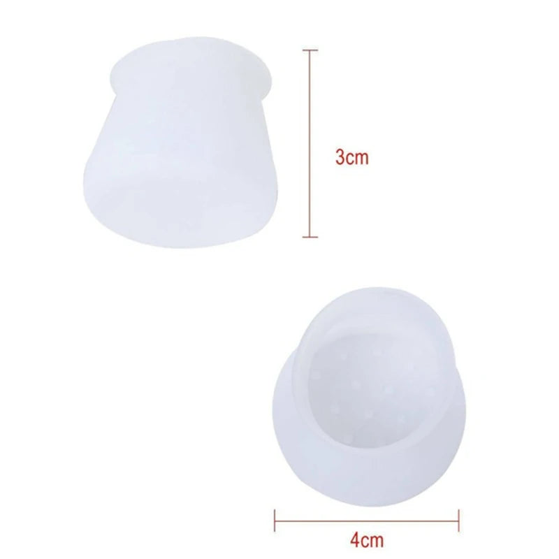 20pcs Silicone Chair Leg Floor Protectors | Table Feet Pad Covers Floor Protector Caps Nixie