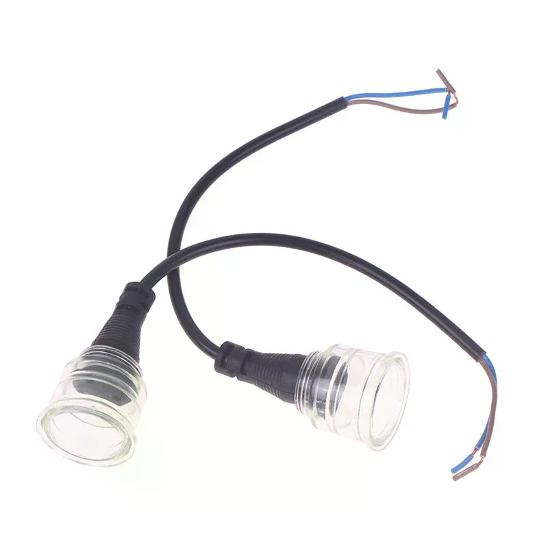 Aquarium T8 Lamp Base Waterproof Rubber Fish Tank Light Holder Aquarium Lamp Holder Nixie