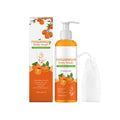OceAura Persimmon Shower Gel & Foam Net – Unisex Body Wash Body Wash Set Nixie 1pcs Moisturizing