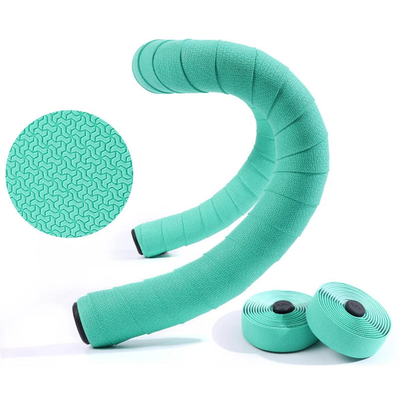 BUCKLOS Bike Bar Tape – Non-Slip Road & Gravel Handlebar Wrap Bike Handlebar Tape Nixie GREEN