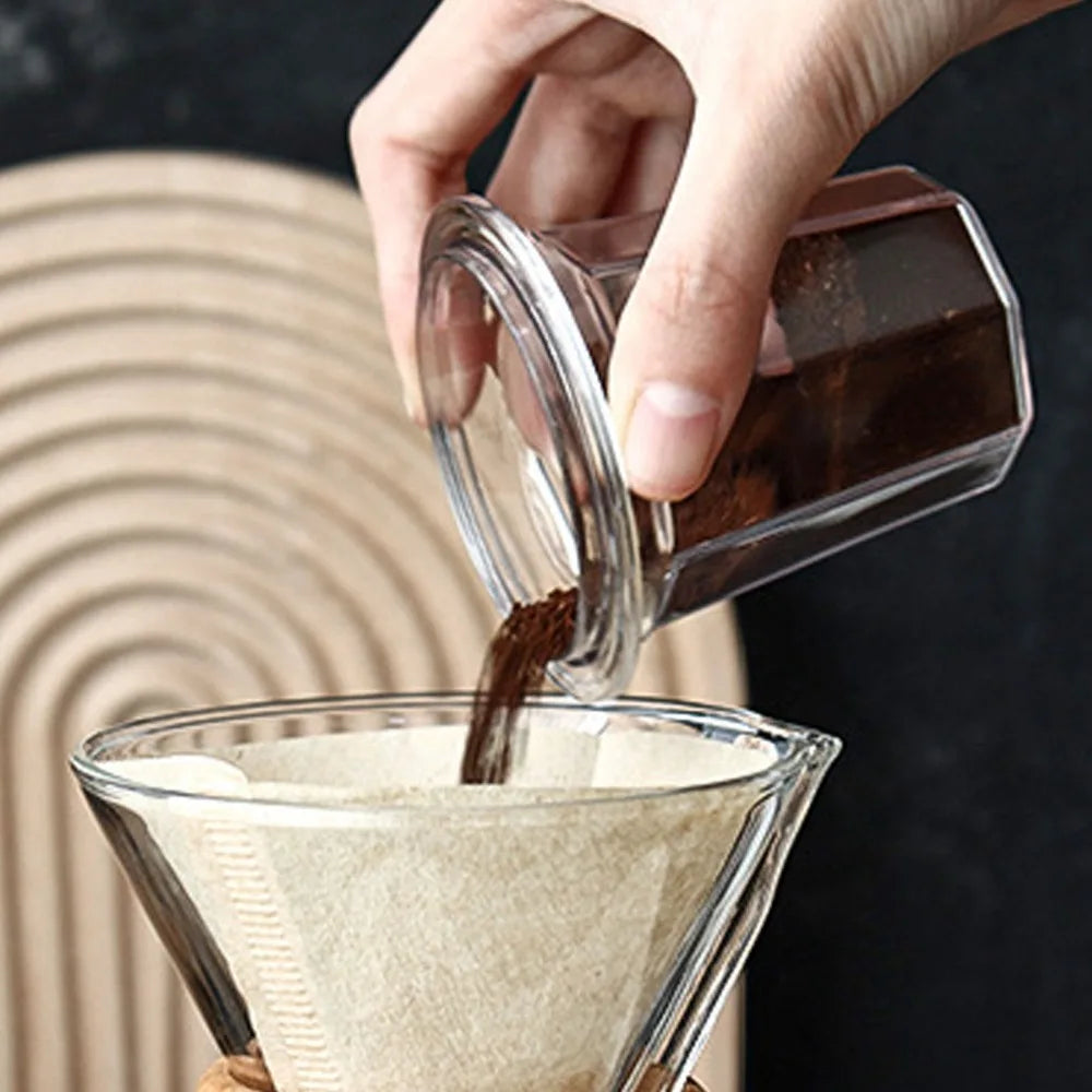 Antistatic Coffee Dosing Cup | Food-Grade PC, Transparent Coffee Dosing Cup Nixie
