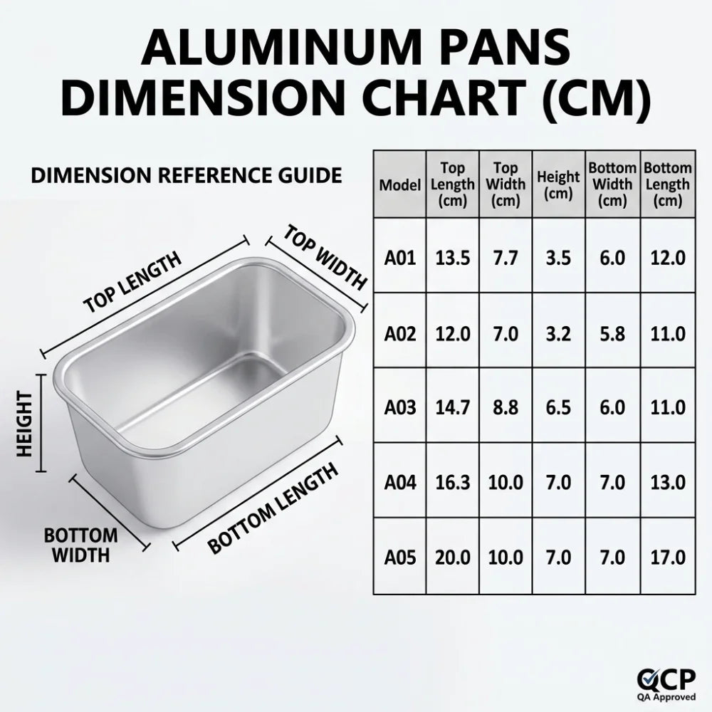 Non-Stick Aluminum Loaf Pan | Rectangular Bread Baking Mold